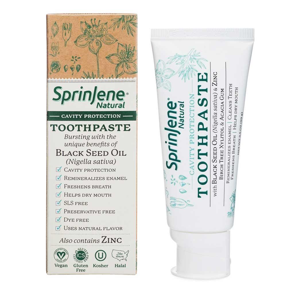 SprinJene natural toothpaste